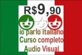 8.Curso Completo Língua Italiana Áudio Visual - 96 aulas