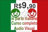 8.Curso Completo Língua Italiana Áudio Visual - 96 aulas