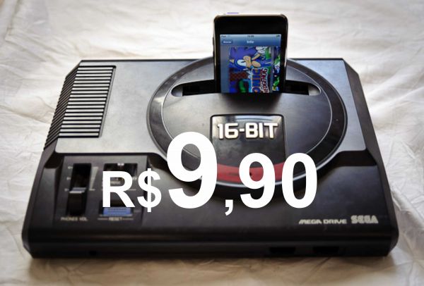 Mega Drive Game Collection 3.259 jogos coleção completa